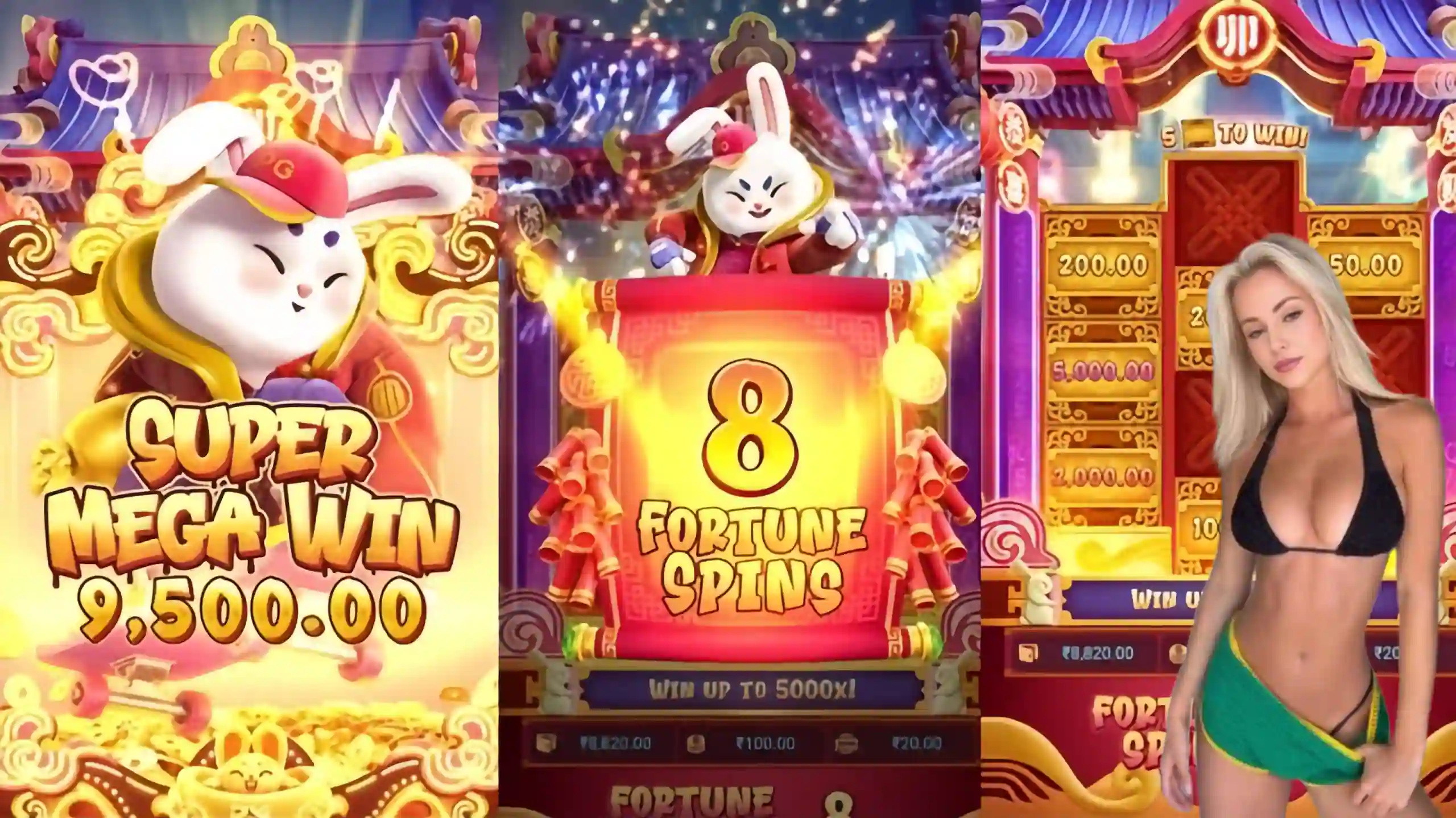 Wild Expansivo Fortune Rabbit rumpg - Coelho Dourado que Expande